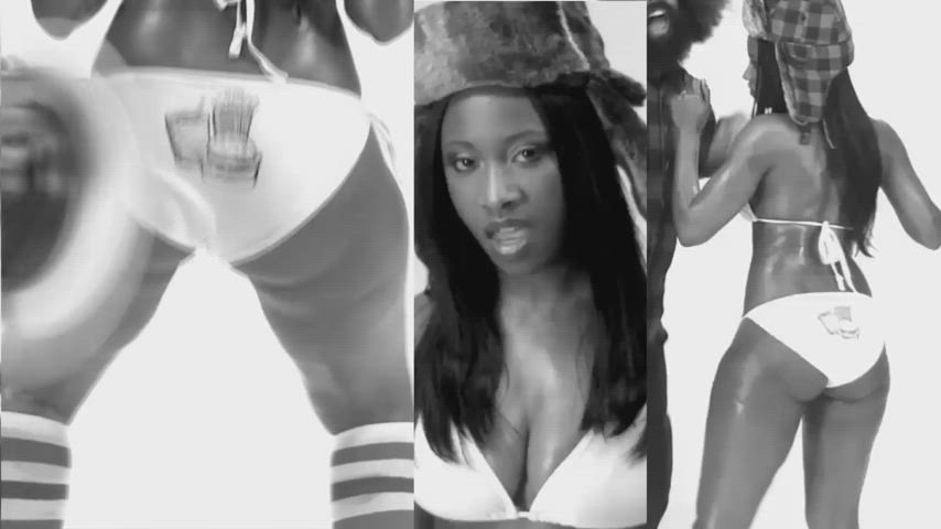 african ass booty bouncing ebony slow motion thick-booty clip