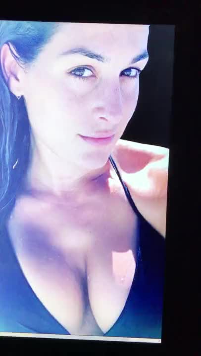 Covered Nikki Bella in dick juice