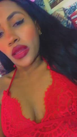 Ebony Latina Lingerie Masturbating Model Rubbing Seduction Webcam Wet Pussy clip