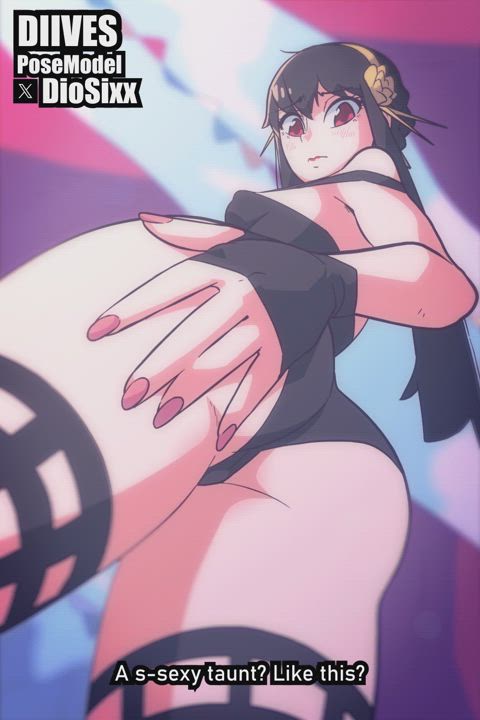 anime ass ass spread spanking clip