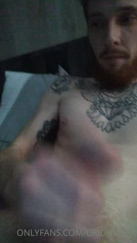 Big Dick Cumshot Male Masturbation Masturbating OnlyFans Solo Tattoo clip