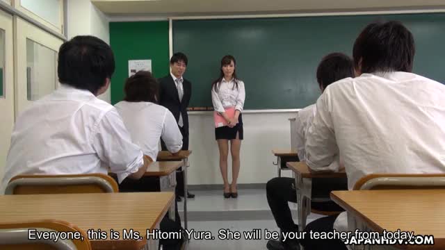 Hot Teacher Yura Hitomi