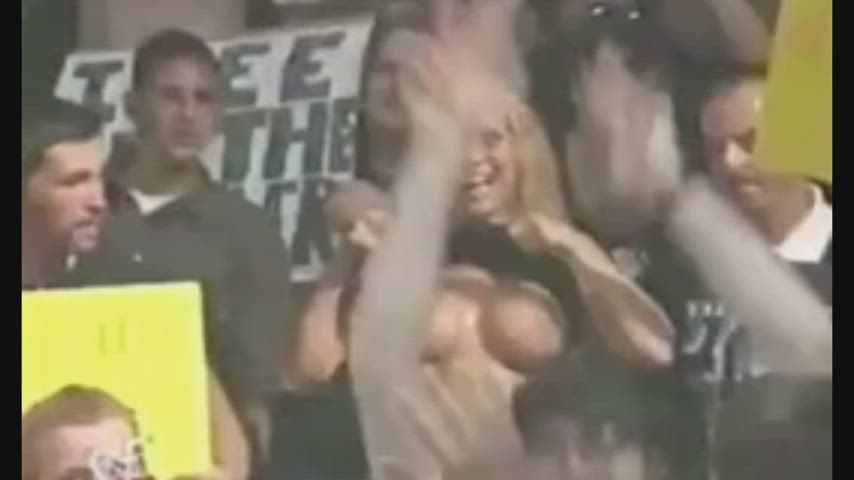 big tits celebrity wrestling clip