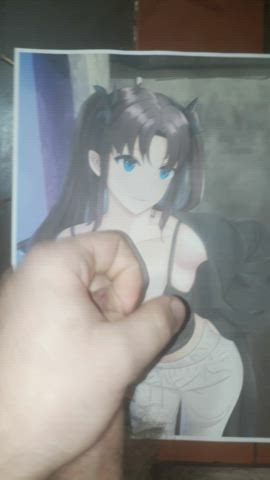 Rin Tohsaka Cumtribute 1 | pics in comments