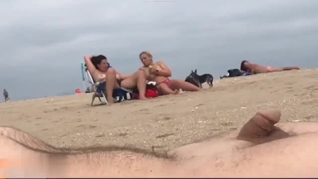 Nude Beach No Hand Cumshot Just By Watching Naked Women
