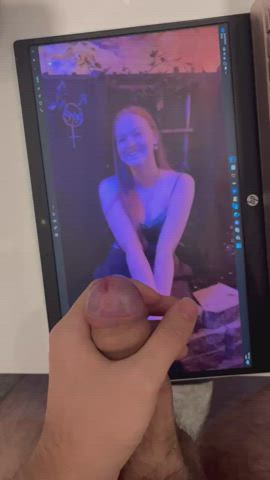 cumshot facial tribute clip