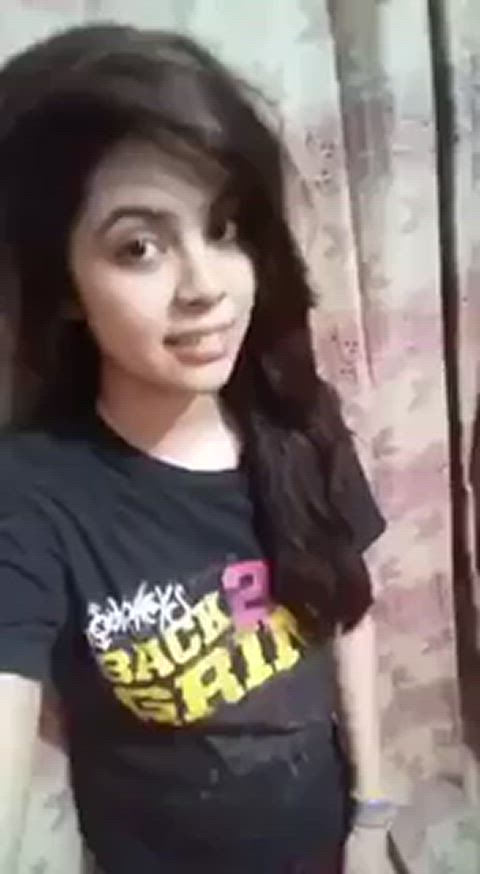 close up cute desi hindi nipples selfie smile clip