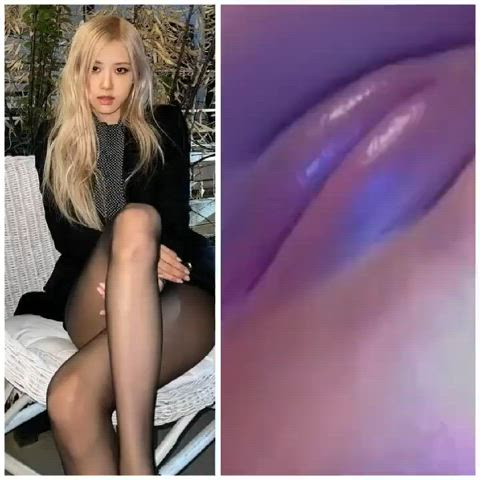 asian babe celebrity masturbating petite pussy solo kpop clip