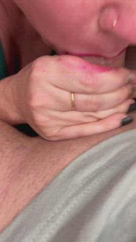 balls big dick blowjob deepthroat milf onlyfans redhead clip