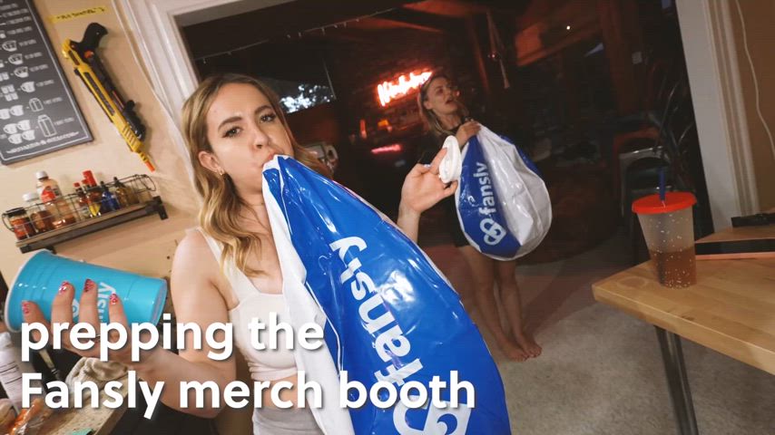 I wanted to have a merch booth at my 4th of July party this year so I asked around