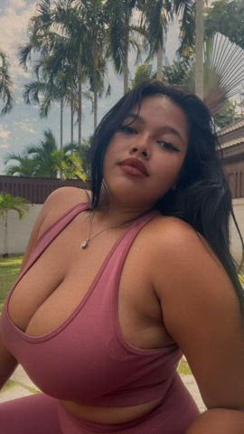 My Indonesian thick boobs are reserved for white dick 😈