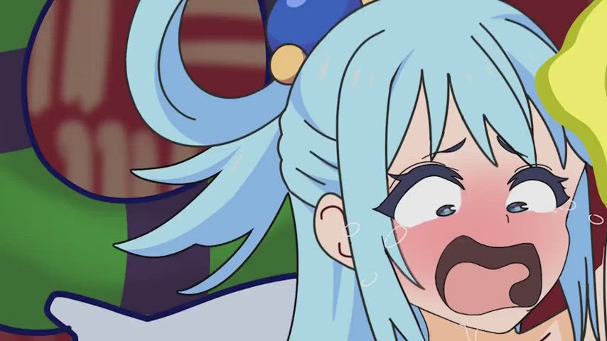 Konosuba Aqua Getting Fucked By The Man The Myth The Legend *Shitpost* Hentai