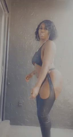 Amazon Position Ass Big Ass Booty Ebony Jiggling Tall Thick Thighs Porn GIF by edporno