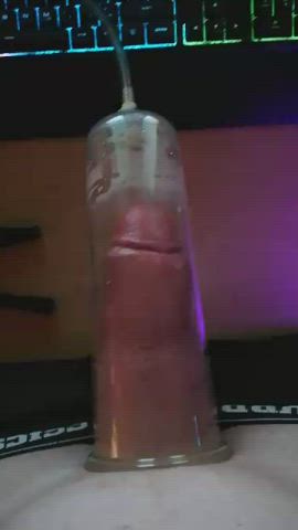 amateur big dick penis pump clip