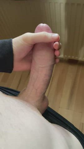 Just playing with my thick dick