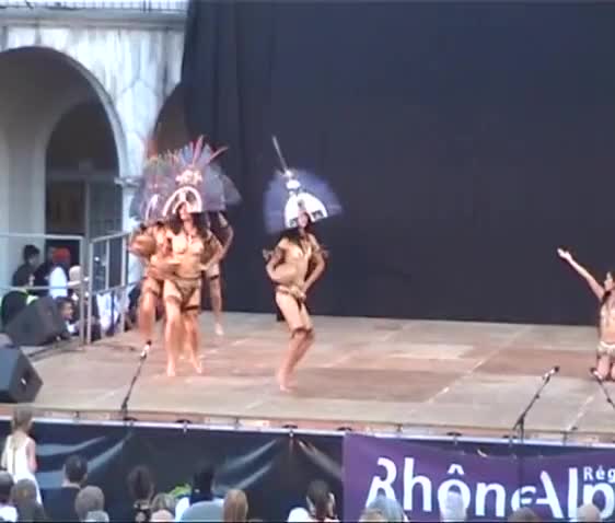 Inca folk dance