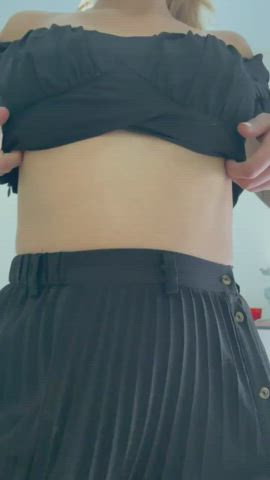 big tits lactating riding skirt clip