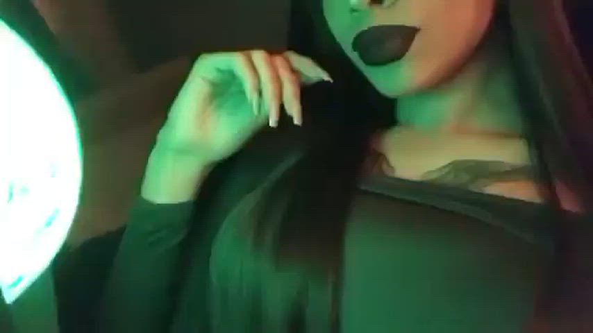 long tongue tongue tongue fetish clip