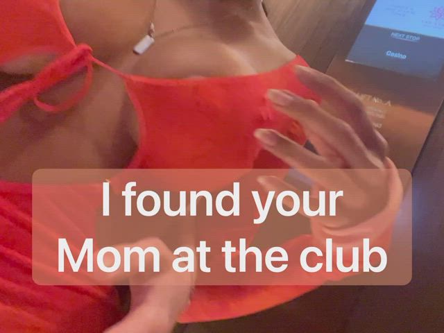 The bully found your mom at the club — he filled her milf pussy
