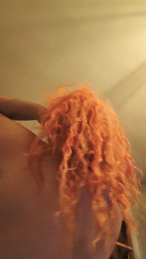 All this red curls for you