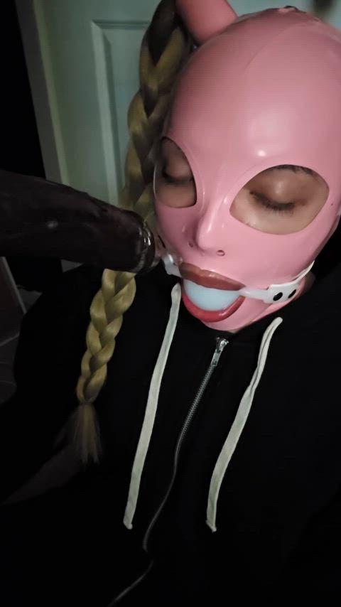 A good girl is always gagged unless she's being used.