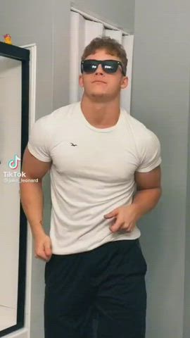 clothed dancing gay muscles tiktok clip