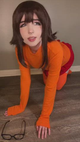18 years old cosplay dress glasses teen tiktok r/nsfwfunny clip