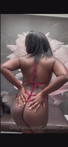 celebrity ebony lingerie onlyfans solo tease tits clip
