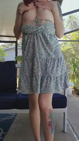 dress redhead riley daniels clip