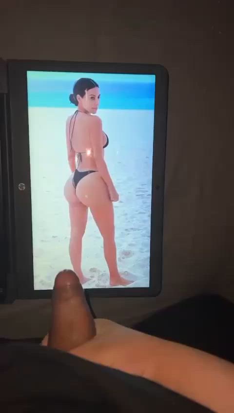ass big tits cumshot kim kardashian clip