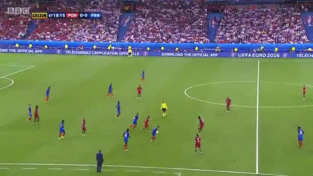 Portugal-France 1-0 Eder