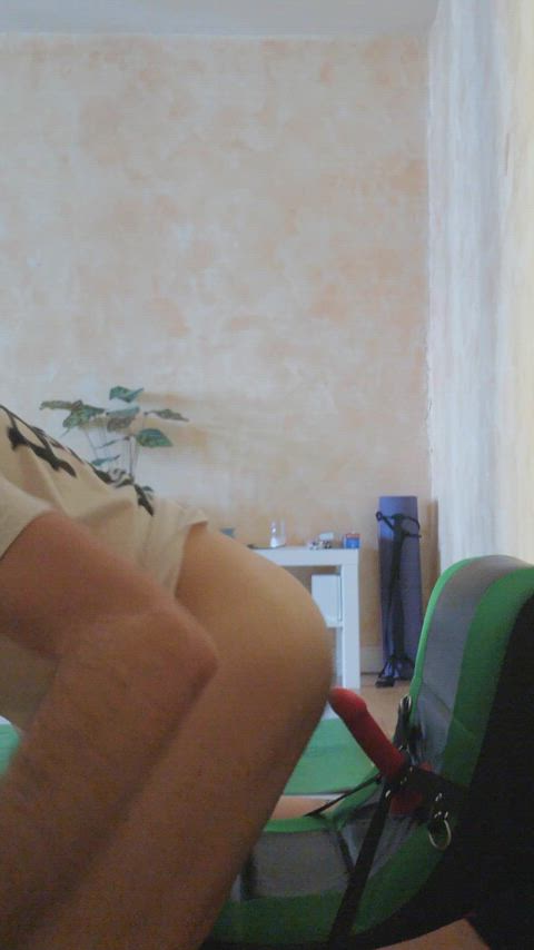 anal ass chair sex cute pegging solo strap on teen clip