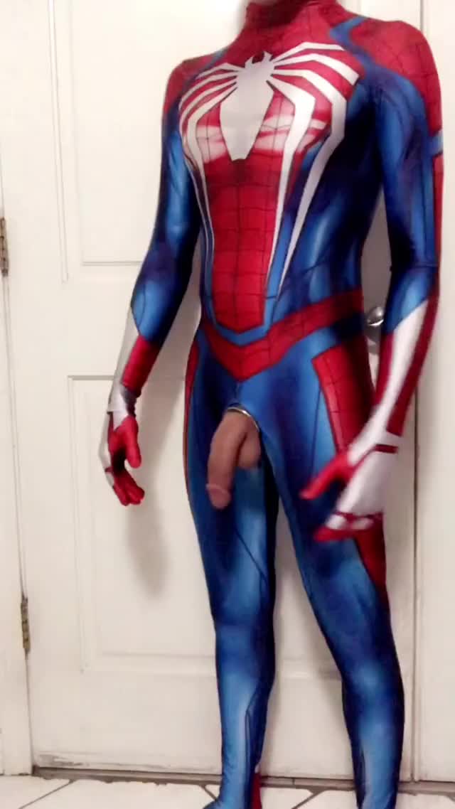 New suit with a soft cock ?