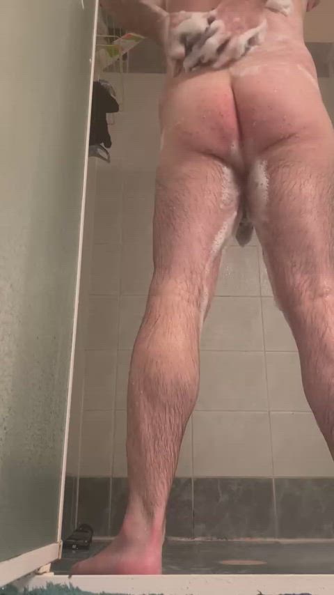 ass shower soapy clip