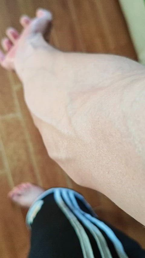 skinny veins hands rough-sex clip