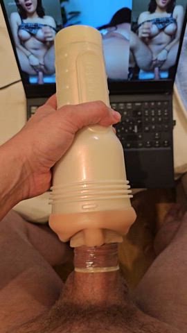 Using a dirty fleshlight part 1