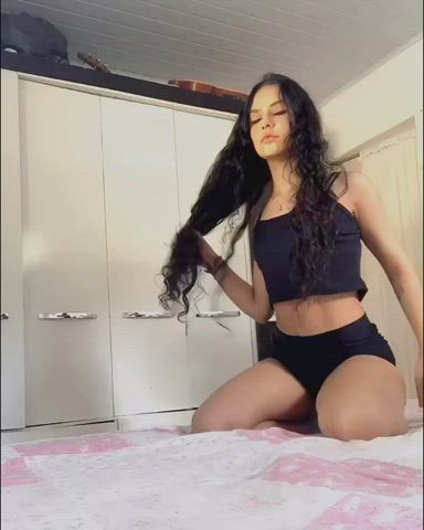 brazilian natural petite clip