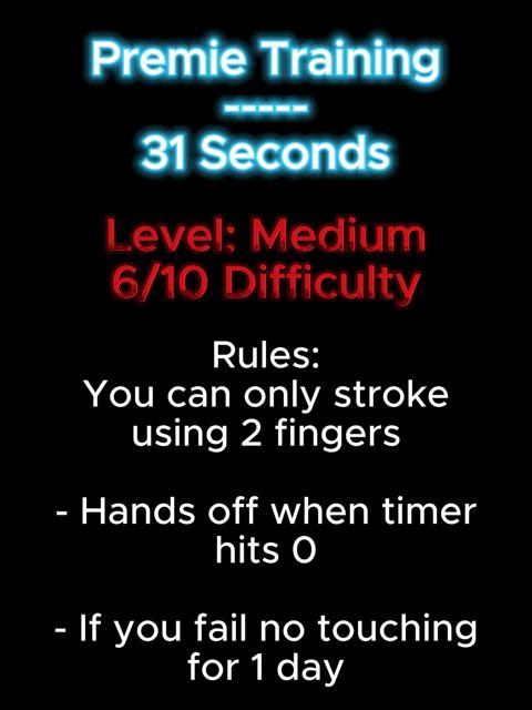 Can you cum in 31 seconds with just 2 fingers?