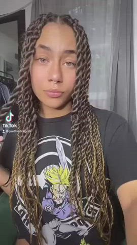 see through clothing tiktok tits tik-tok twerking clip