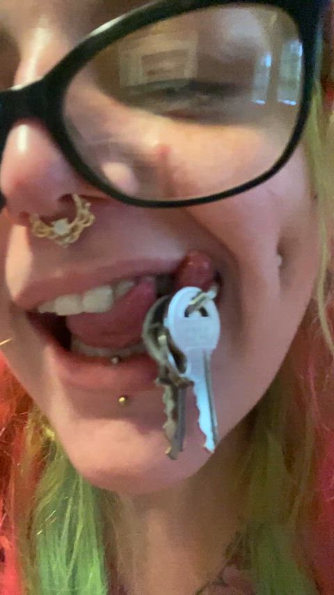 I collect chastity keys and yours look tasty