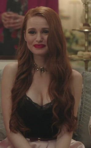 cleavage madelaine petsch redhead clip