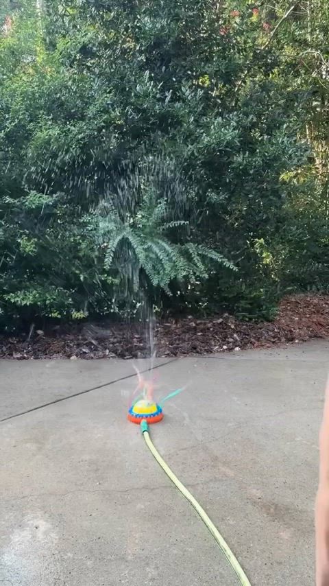 Request for u/ZodLovesYou: Naked in the Sprinkler