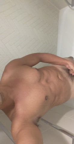 Body Cock Jerk Off Shower clip