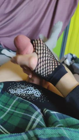 crossdressing cumshot femboy masturbating clip