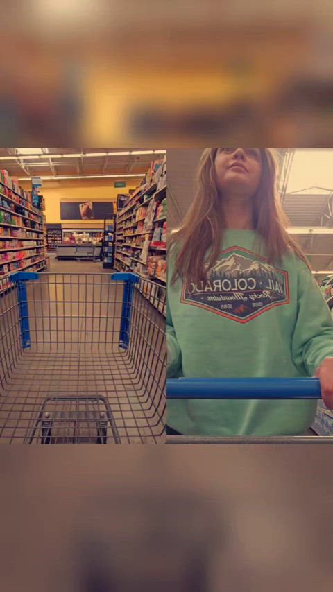 Flashing in Walmart! (OC) 