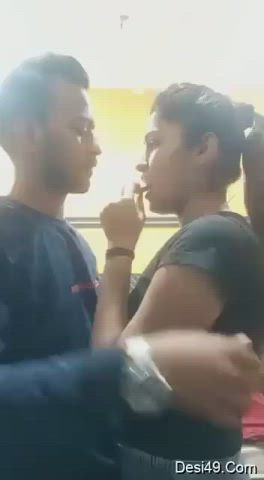 Desi Kissing TikTok clip