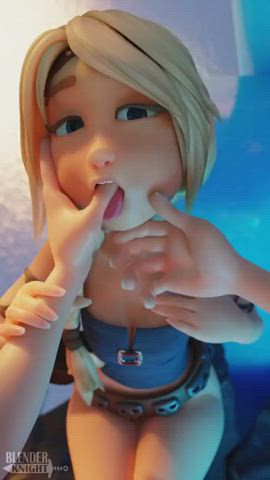 POV - Astrid is warming up π₯΅