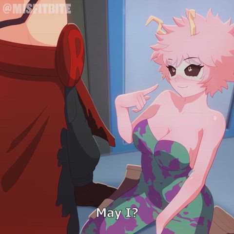 Mina Ashido and Eijiro Kirishima Animation [Misfitbite]