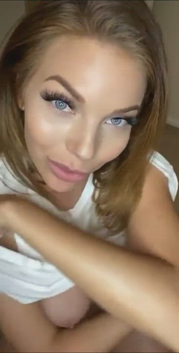 Babe Big Tits Blue Eyes Country Girl Glasses Redhead clip