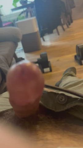 cock dripping precum clip